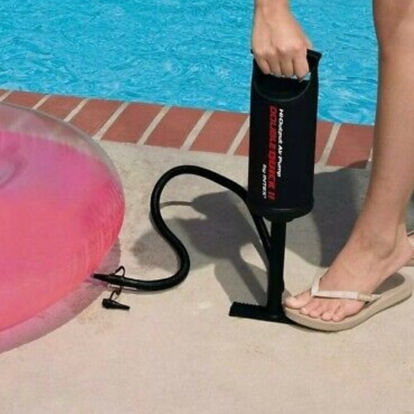 Other New Intex Double Quick Ii Hand Pump 68614 Hioutput Air Pump